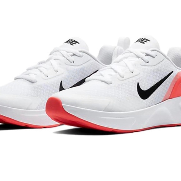 Nike (WMNS) Nike Wearallday 'White Flash Crimson' 7 - Picture 4 of 5